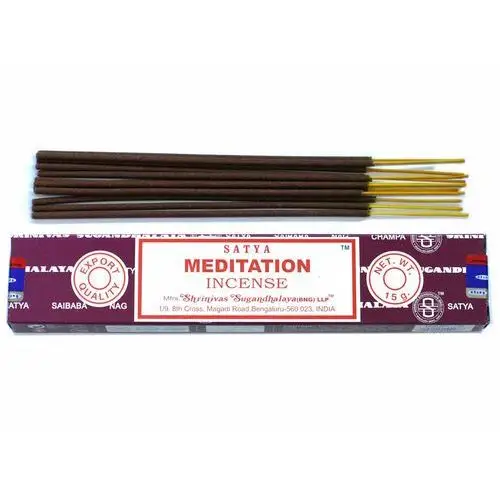 Kadzidełka - medytacja meditation - 15 g Satya
