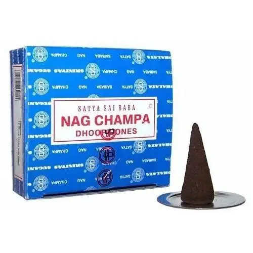 Satya Kadzidełka stożkowe dhoop - nag champa 12 szt