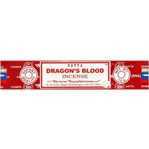 Satya Kadzidła dragon's blood 15g smocza krew