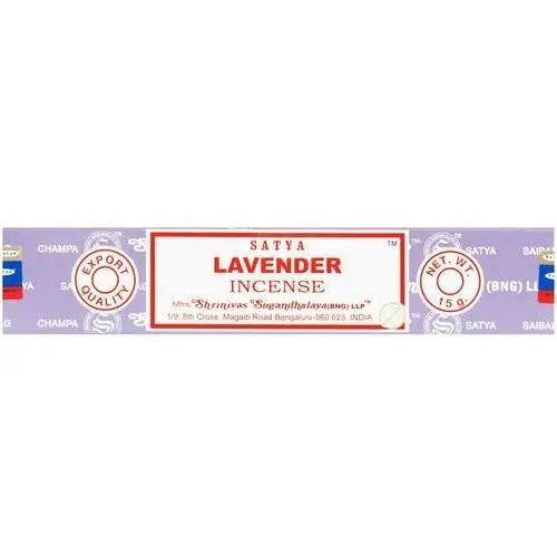 Satya Kadzidła lavender lawenda 15g