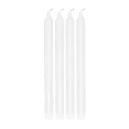 Scandi Essentials Świeczka Ambiance 27 cm, 4 szt White