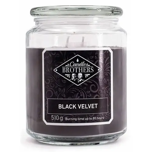 świeca zapachowa candle brothers black velvet 510 g Selsey