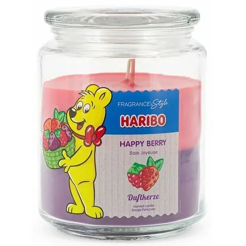 świeca zapachowa haribo happy berry 2w1 510 g Selsey