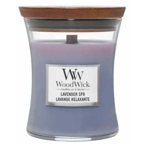 SELSEY Świeca zapachowa Woodwick Lavender SPA 275 g