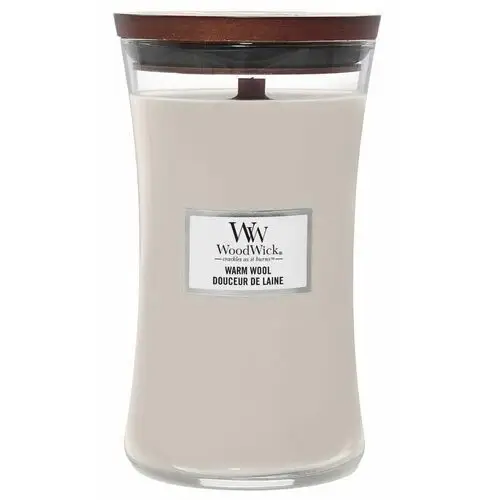 świeca zapachowa woodwick warm wool 610 g Selsey