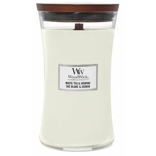 świeca zapachowa woodwick white tea & jasmine 610 g Selsey