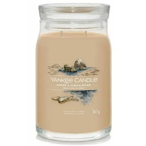 Selsey świeca zapachowa yankee candle amber & sandalwood 567 g