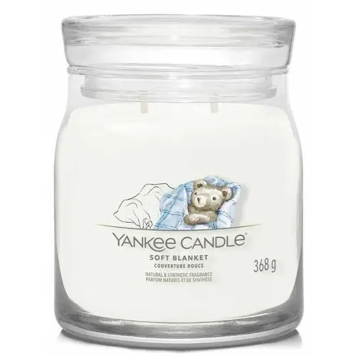 świeca zapachowa yankee candle soft blanket 368 g Selsey