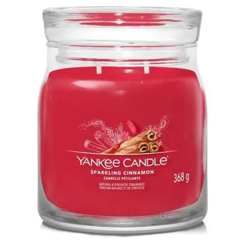 SELSEY Świeca zapachowa Yankee Candle Sparkling Cinnamon 368 g