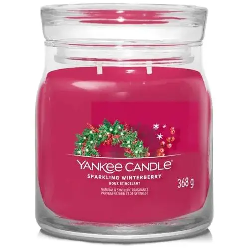 SELSEY Świeca zapachowa Yankee Candle Sparkling Winterberry 368 g