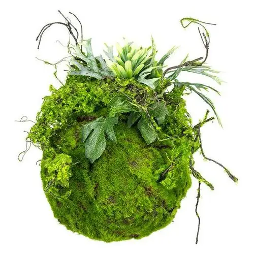 Selsey sztuczna roślina reinkles kokedama mech 20 cm