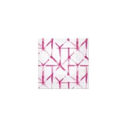 Serwetki Watercolor Grid 33x33 cm różowe 20 szt