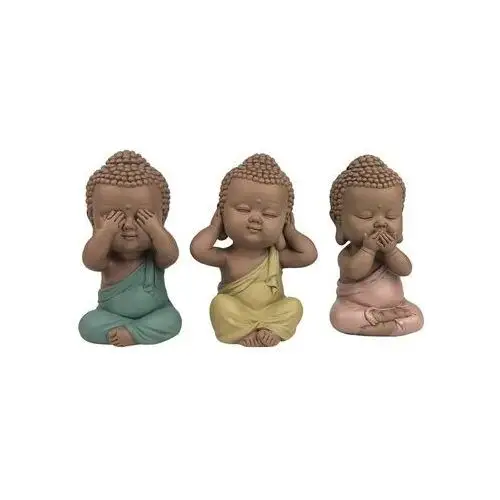 Statuetki i figurki Signes Grimalt Linda Budda Set 3 Jednostki, 23713_MP-5239