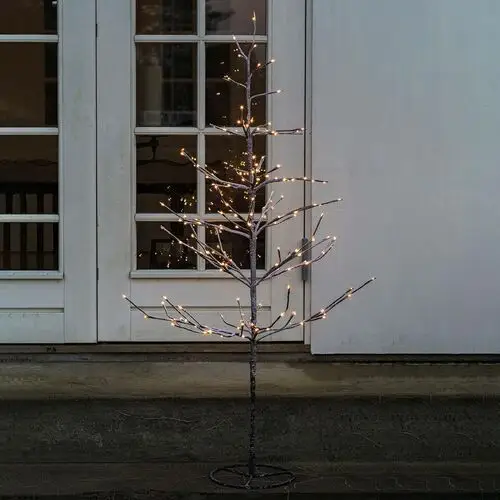 Sirius Drzewko LED Alex o śnieżnym wyglądzie, wysokość 120 cm