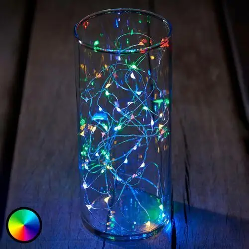 Sirius Łańcuch świetlny LED Knirke multi, RGB, 40-światłowy