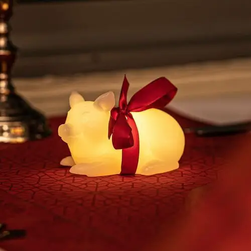 Sirius oświetlenie dekoracyjne led emma pig wykonane z wosku