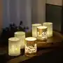 Sirius Świeczka dekoracyjna LED Ava Town zestaw 2 sztuk, złota Sklep on-line