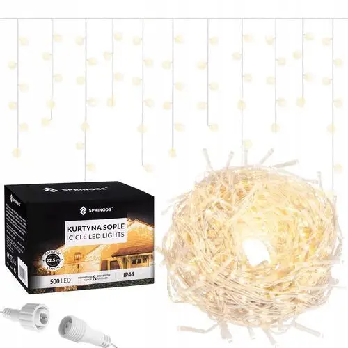 Sople 1000 Led Zewnętrzne IP44 Lampki Kurtyna 45M