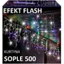 Sople Kurtyna 500 Led Lampki Ozdobne Multikolor Flash Iskra Sople 23m Sklep on-line