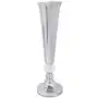 Srebrny wazon metalowy wys 46 cm Glamour Sklep on-line