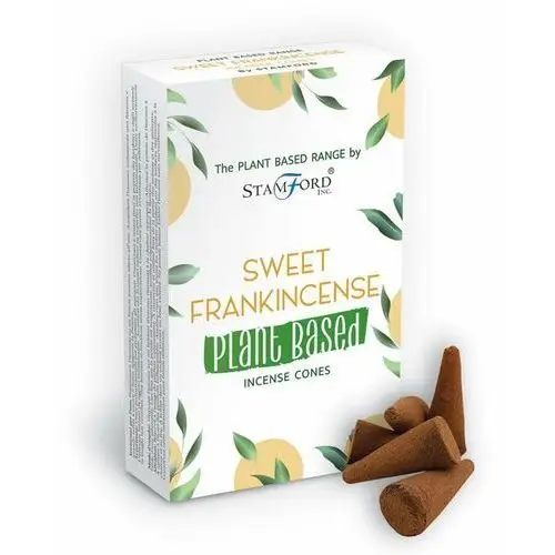 Kadzidełka stożki Stamford na bazie roślin - Sweet Frankincense słodkie kadzidło