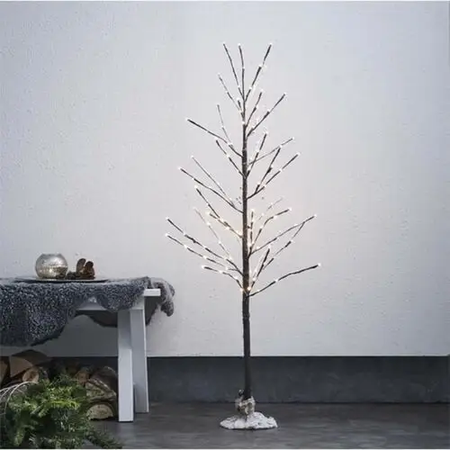 Star trading choinka dekoracyjna led tobby tree ip44 brązowa wysokość 120cm