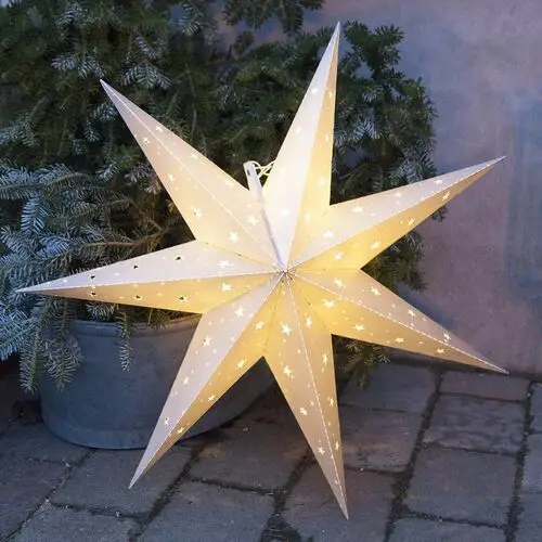 Star trading ip44 – gwiazda alice zewnętrzna i wewnętrzna,biała