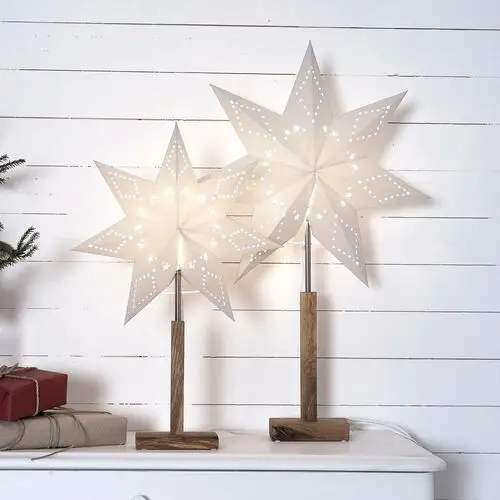 Karo – dekoracyjna lampa stojąca, gwiazdy 55 cm Star trading