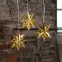 Star trading metalowa gwiazda mini, malowana na złoto Sklep on-line