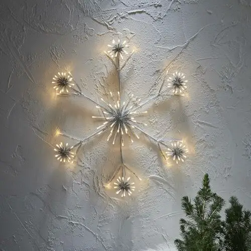 Oświetlenie dekoracyjne led flower snowflake Ø60cm Star trading