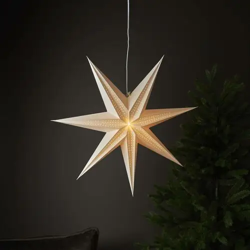 Star trading papierowa gwiazda point bez lampy biała Ø 60 cm