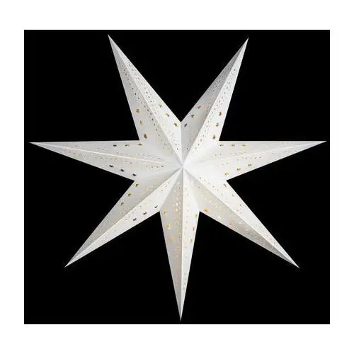Sterntaler jedwab papierowa gwiazda, Ø 75 cm biała