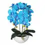 Storczyk sztuczny orchidea jak żywy kwiaty sztuczne kompozycja Sklep on-line