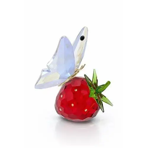 Swarovski dekoracja Idyllia Butterfly and Strawberry