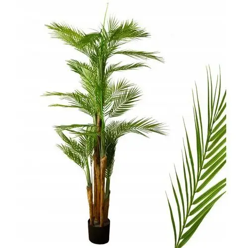 Sztuczna Palma 180cm Duża Areka roślina do salonu wysoka jak żywa drzewko
