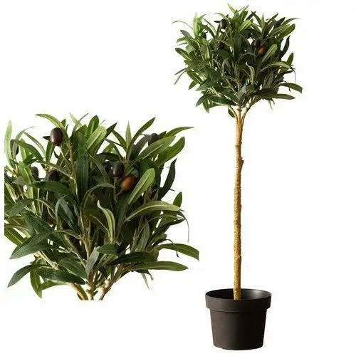 Sztuczna Roślina oliwka drzewko oliwne 80cm kwiat do salonu jak żywe