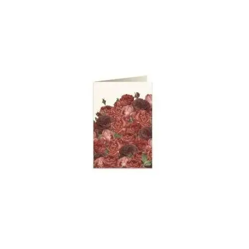 Tassotti karnet b6 + koperta 7523 czerwone róże