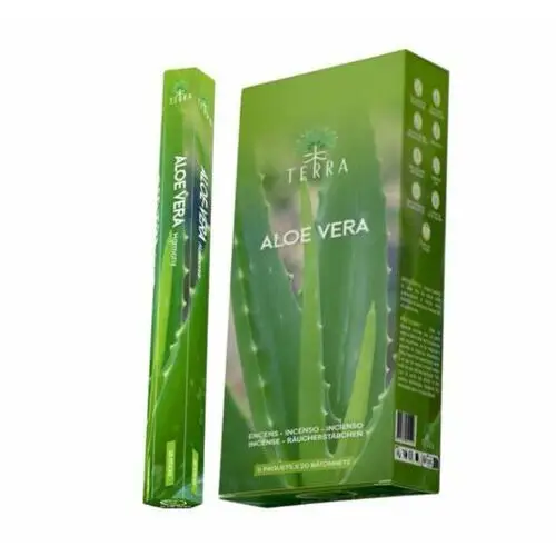 Terra Aloe Vera kadzidełka 20 szt. aloesowe