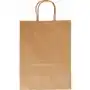 Torebka na prezenty KRAFT, papierowa, 24x12x31 cm, gr. 125g/m2, brązowa Sklep on-line