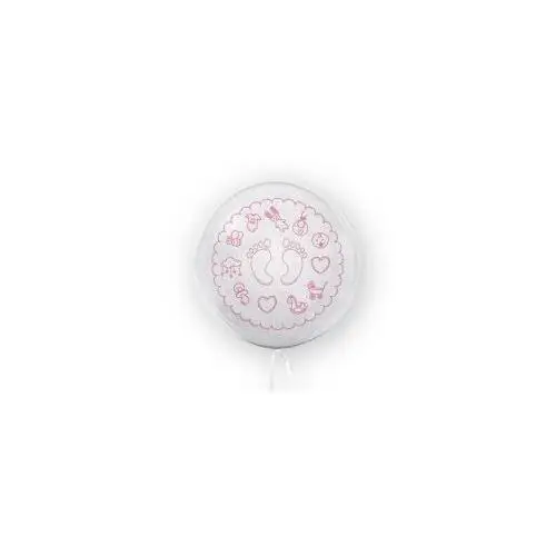 Balon stópki różowy 45 cm Tuban