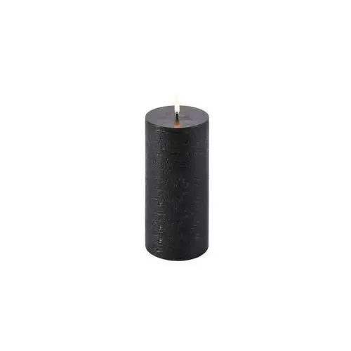 Uyuni - Świeca Słupkowa LED 7,8x15,2 cm Rustic Forest Black Uyuni