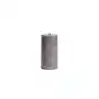 Uyuni - świeca słupkowa led 7,8x15,2 cm rustic grey uyuni Sklep on-line