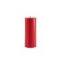Uyuni - świeca słupkowa led 7,8x20,3 cm rustic red uyuni Sklep on-line