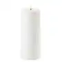 Uyuni - Świeca Słupkowa LED Nordic White 10,1 x 25 cm, UL-PI-NW-C10125 Sklep on-line