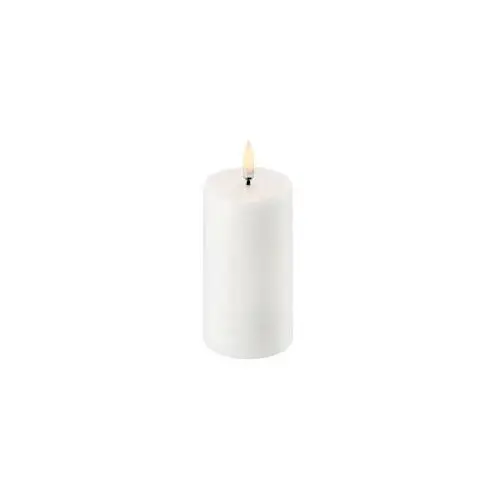 Uyuni - Świeca Słupkowa LED Nordic White 5,8 x 10 cm