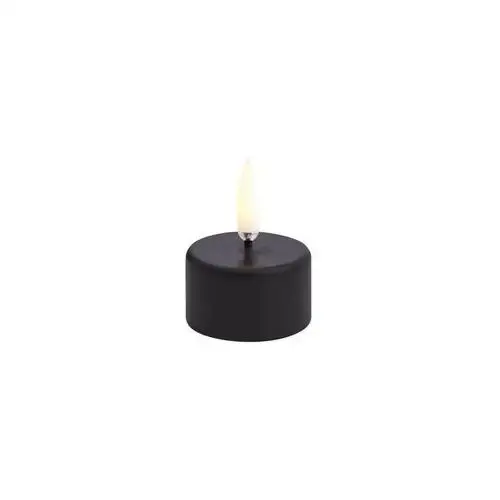 Uyuni - Uyuni Świeczka Tealight LED 4x2,1cm Plain Black Uyuni