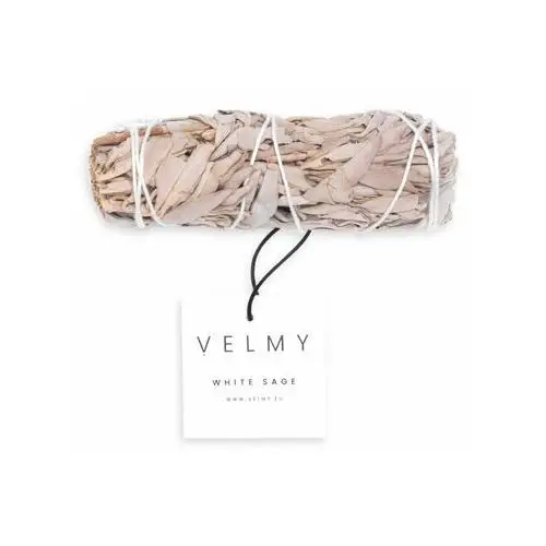 Velmy Naturalne kadzidło biała szałwia - white sage (10 cm)