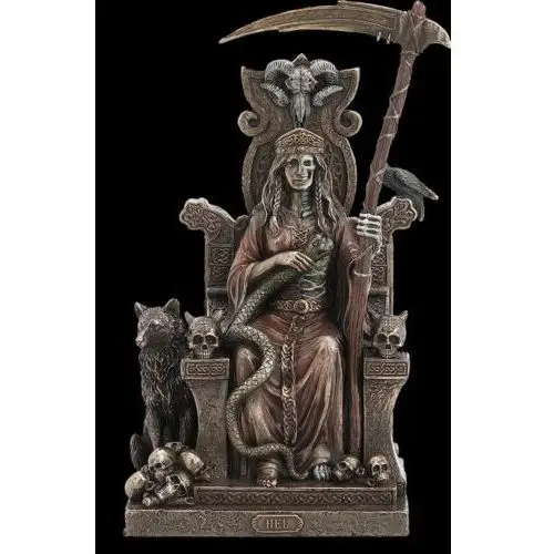 Veronese Bogini hel siedząca na tronie wu77869a4