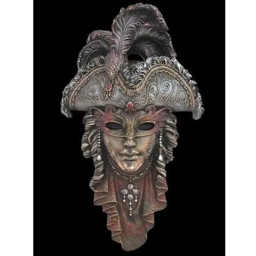 Veronese Cudna maska wenecka w kapeluszu wu75066v4