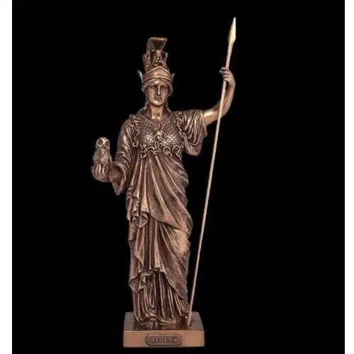 Figurka bogini mądrości atena - (wu75974a4) Veronese